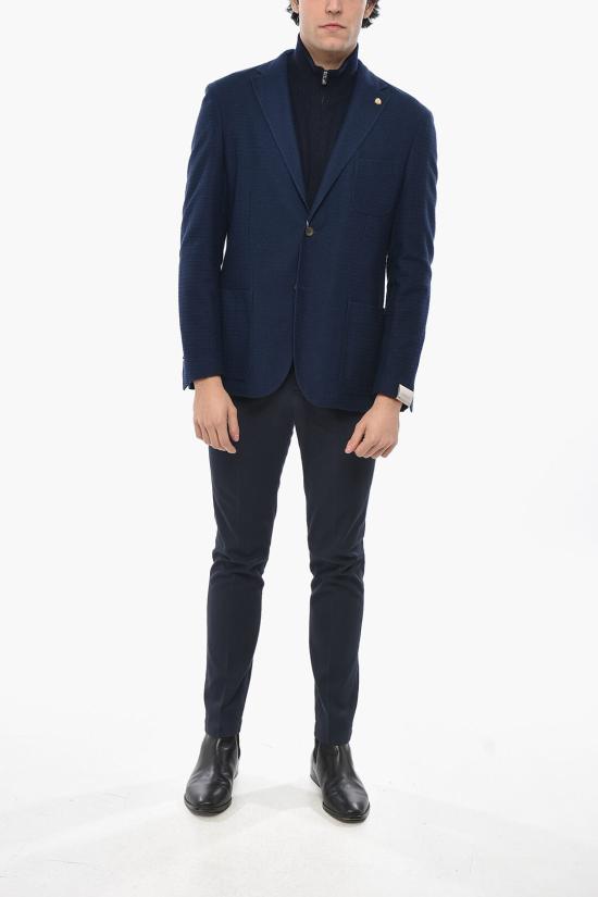  꼬르넬리아니 수트 자켓 89XH51 2116826 001 Blue - CORNELIANI