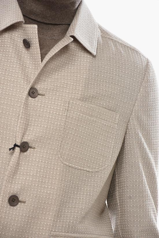  꼬르넬리아니 긴팔 셔츠 89XH50 2116826 036 Beige - CORNELIANI