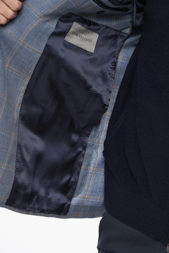  꼬르넬리아니 수트 자켓 89XY72 9116273 003 Light blue - CORNELIANI