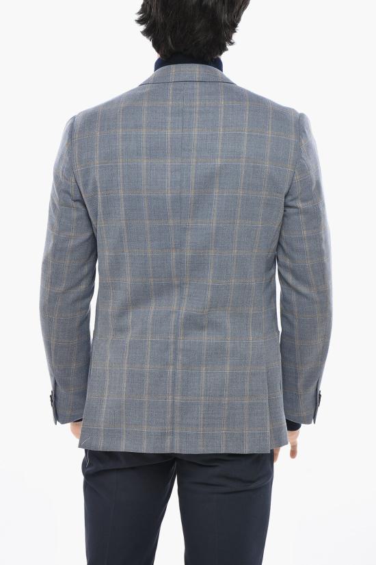  꼬르넬리아니 수트 자켓 89XY72 9116273 003 Light blue - CORNELIANI