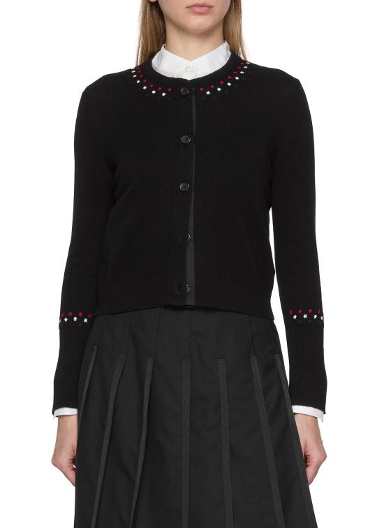 25FW 톰브라운 가디건 FKC686EY2001001 BLACK DOM