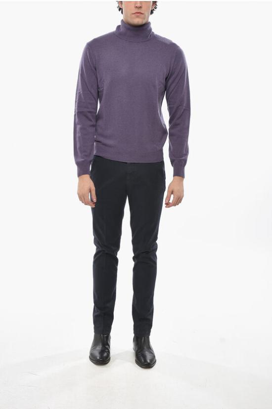  꼬르넬리아니 터틀넥 94M412 9425613 047 Violet - CORNELIANI