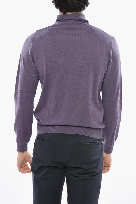  꼬르넬리아니 터틀넥 94M412 9425613 047 Violet - CORNELIANI