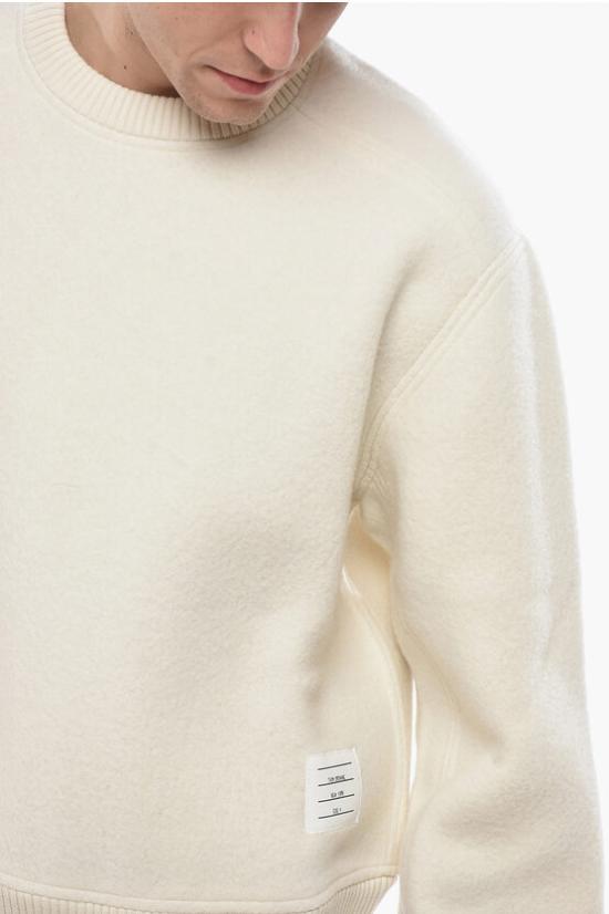  톰브라운 스웨터 MJT410A J0100 113 White - THOM BROWNE