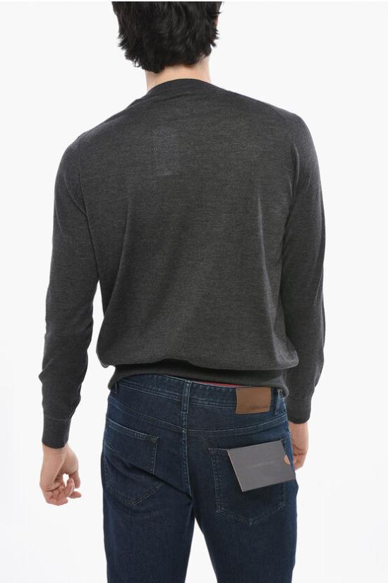  올리버 라투기 스웨터 U36WLAVAGNA Anthracite - OLIVER LATTUGHI