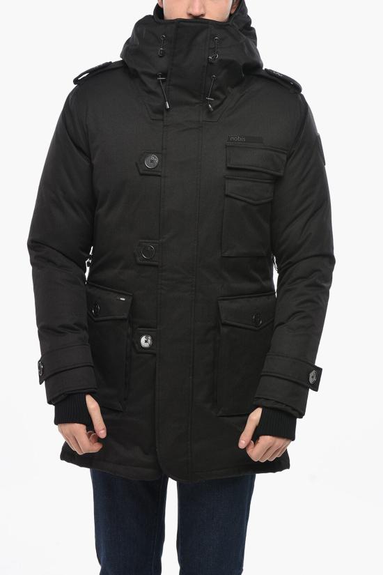  노비스 쉘비 밀리터리 파카 SHELBY BLACK Black