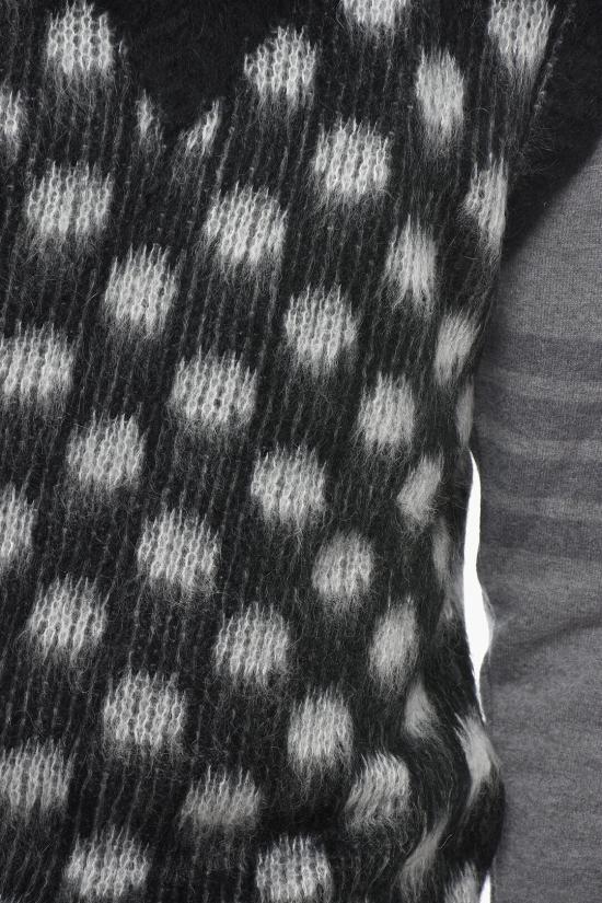  마르니 니트 베스트 CVMG0103Q0 UFU160 DON99 Black White - MARNI
