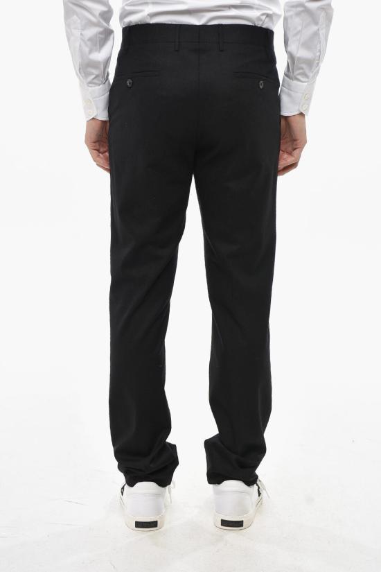  꼬르넬리아니 스트레이트 팬츠 944579 9418512 020 Black - CORNELIANI