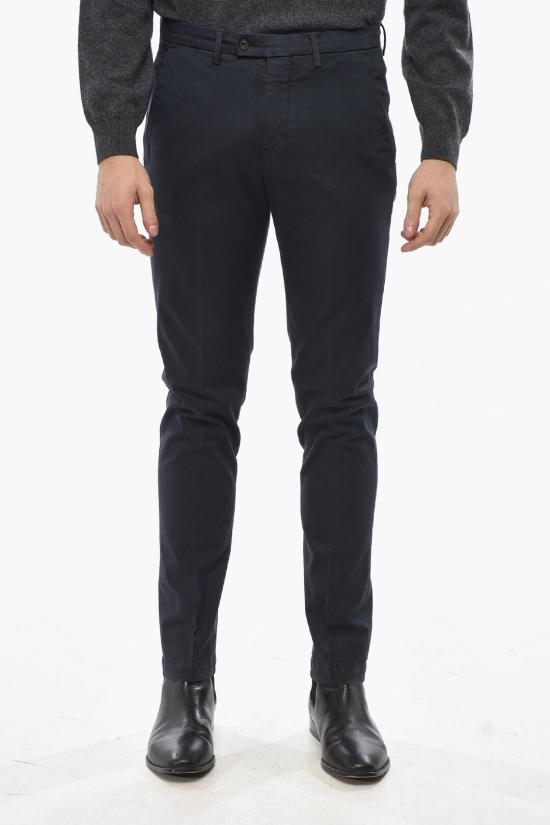  꼬르넬리아니 치노 팬츠 944ED7 9420133 001 Blue