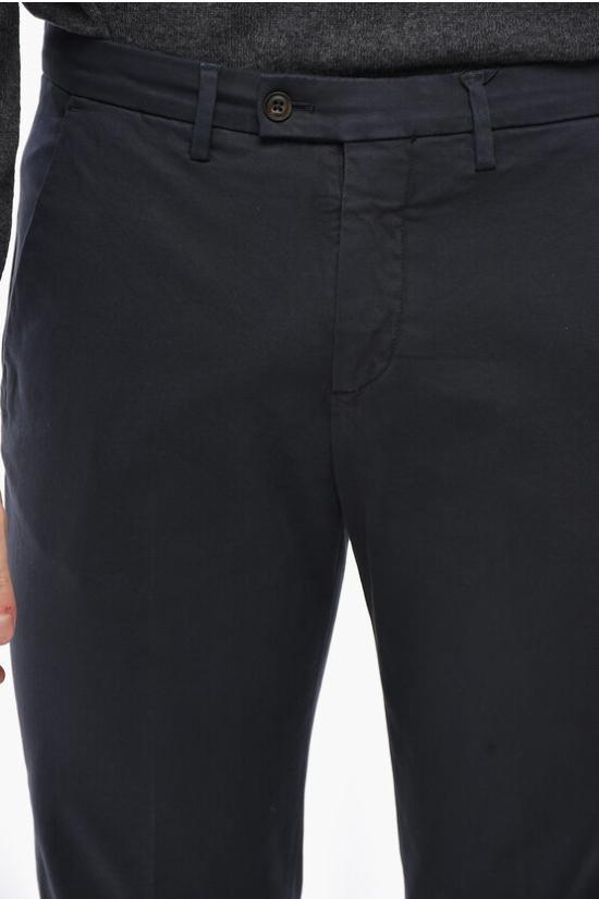  꼬르넬리아니 치노 팬츠 944ED7 9420133 001 Blue - CORNELIANI