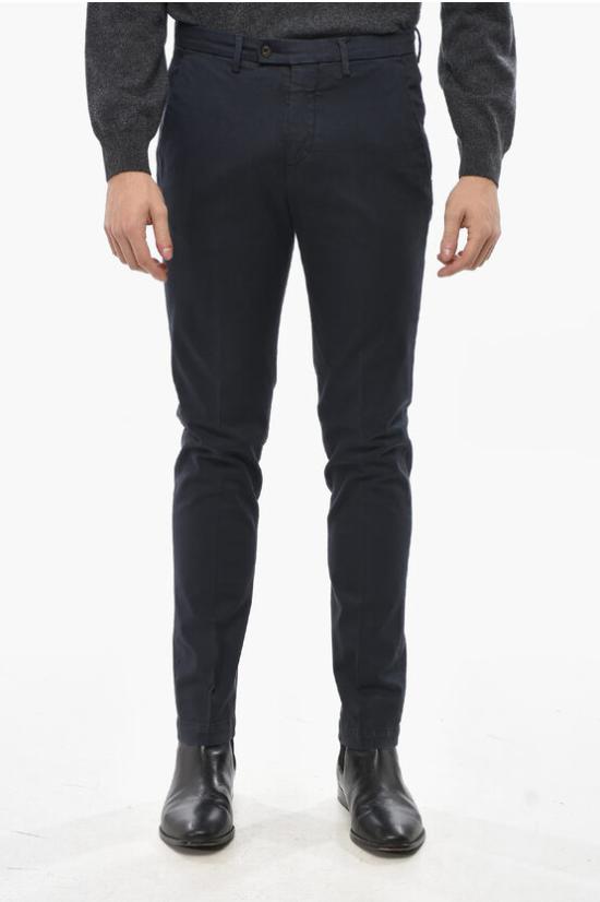  꼬르넬리아니 치노 팬츠 944ED7 9420133 001 Blue