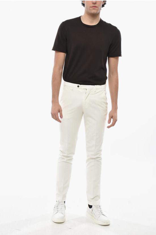  꼬르넬리아니 치노 팬츠 944ED7 9420130 073 White - CORNELIANI