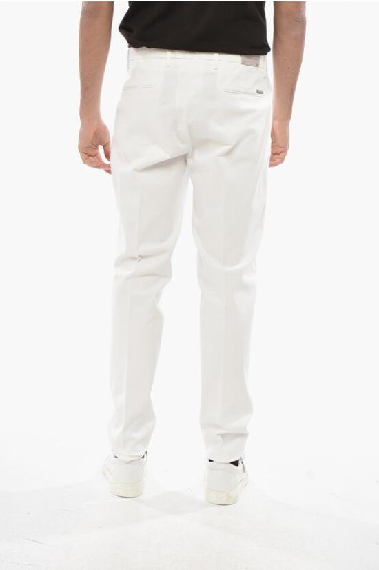  꼬르넬리아니 치노 팬츠 944ED7 9420133 073 White - CORNELIANI