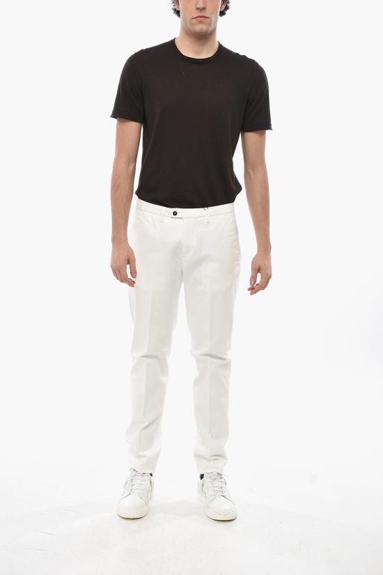  꼬르넬리아니 치노 팬츠 944ED7 9420133 073 White - CORNELIANI