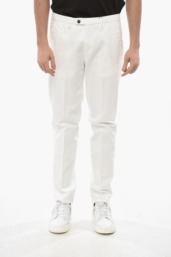  꼬르넬리아니 치노 팬츠 944ED7 9420133 073 White