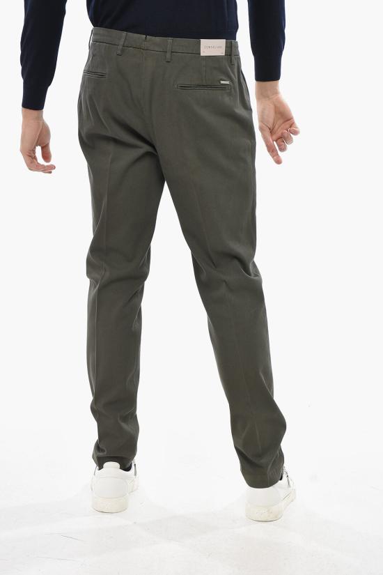  꼬르넬리아니 치노 팬츠 944ED7 9420135 050 Military Green - CORNELIANI