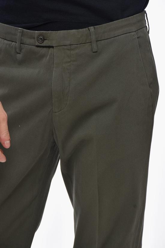  꼬르넬리아니 치노 팬츠 944ED7 9420135 050 Military Green - CORNELIANI