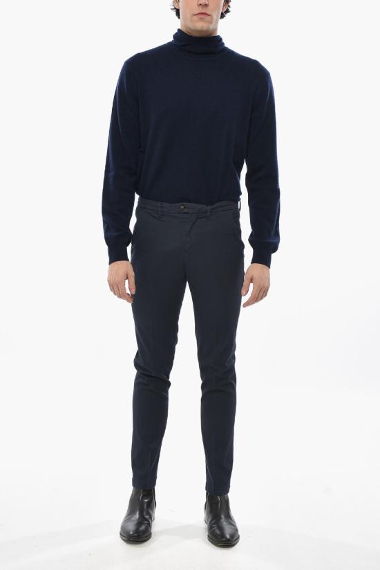  꼬르넬리아니 치노 팬츠 944ED7 9420135 001 Blue - CORNELIANI