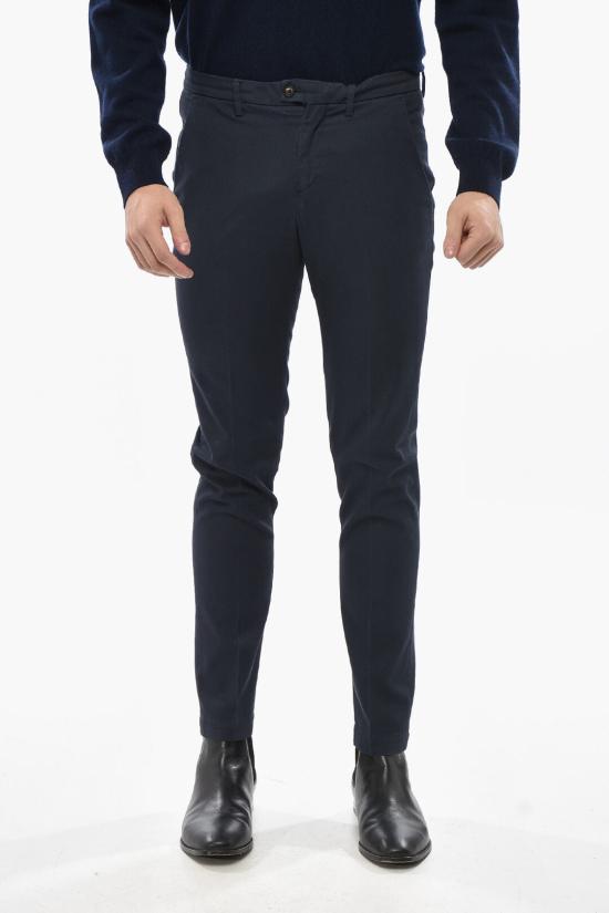  꼬르넬리아니 치노 팬츠 944ED7 9420135 001 Blue