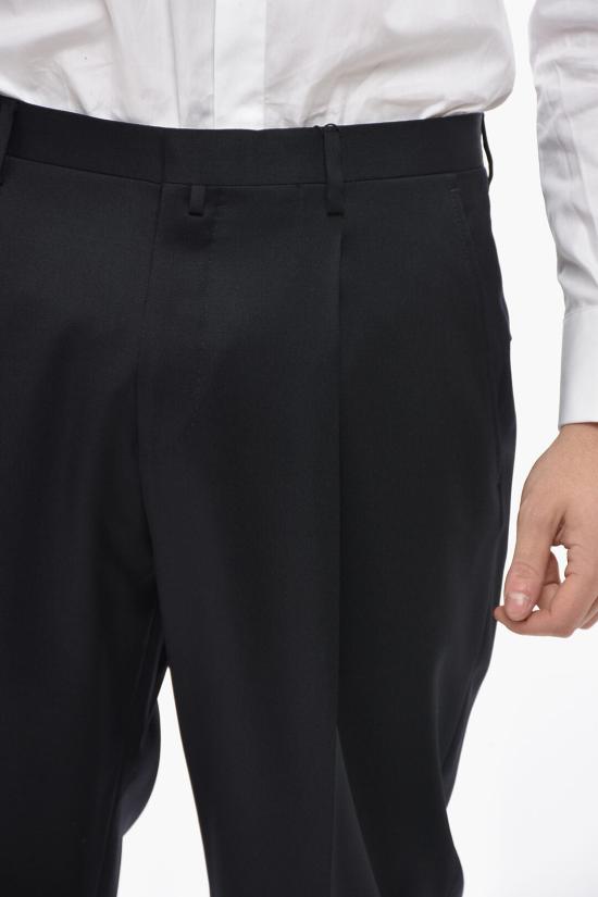  꼬르넬리아니 스트레이트 팬츠 944H21 9418212 001 Blue - CORNELIANI