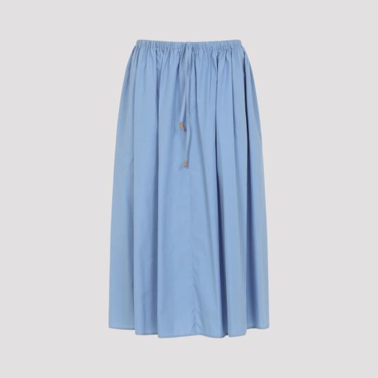 26SS 마르니 미디 스커트 GOMA0825S0 UTC223 00B31 SKY - MARNI