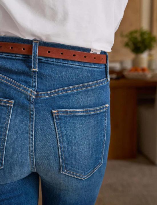  프랭크 앤 에일린 레귤러 벨트 프랭크 & 아일린 진  Tobacco - FRANK & EILEEN