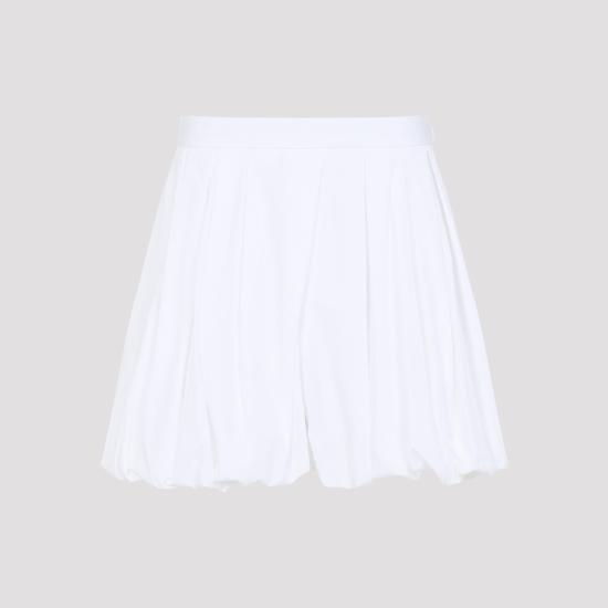 26SS 질샌더 숏팬츠 J02KA0372 J45001 100 OPTIC WHITE