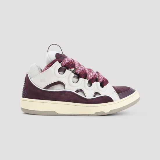 26SS 랑방 스니커즈 FUSKDK12BICOE25 0539 BEIGE BURGUNDY - LANVIN