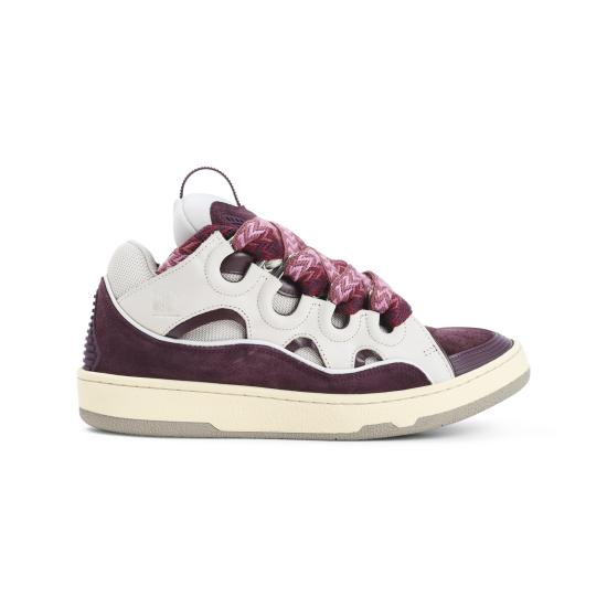 26SS 랑방 스니커즈 FUSKDK12BICOE25 0539 BEIGE BURGUNDY - LANVIN