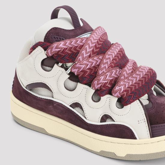 26SS 랑방 스니커즈 FUSKDK12BICOE25 0539 BEIGE BURGUNDY - LANVIN