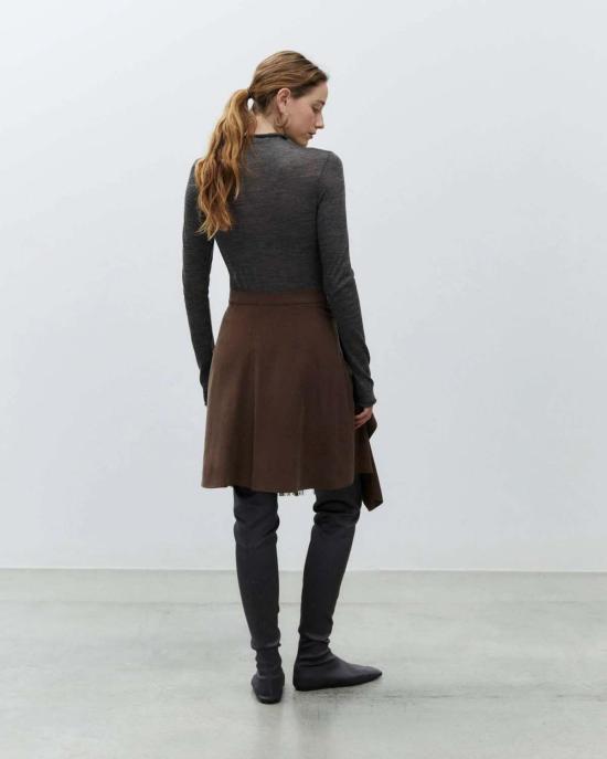  알리지 숏 스커트 알리시 숏 프린지 스커트 - ALYSI