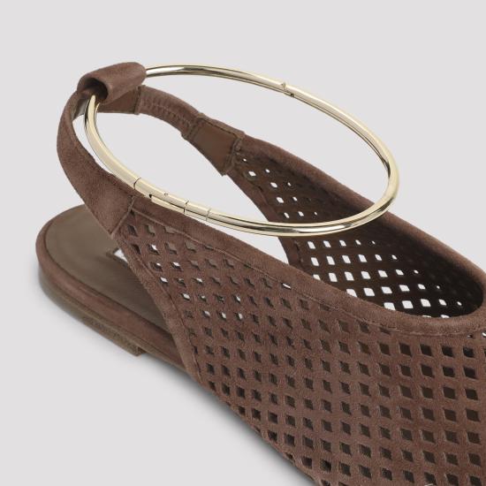 26SS 질샌더 힐/펌프스 J15WX0019 P7587 211 UMBER - JIL SANDER