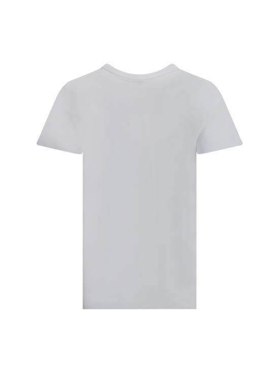 25FW 핑코 반팔 티셔츠 101752A2RD Z04 WHITE - PINKO