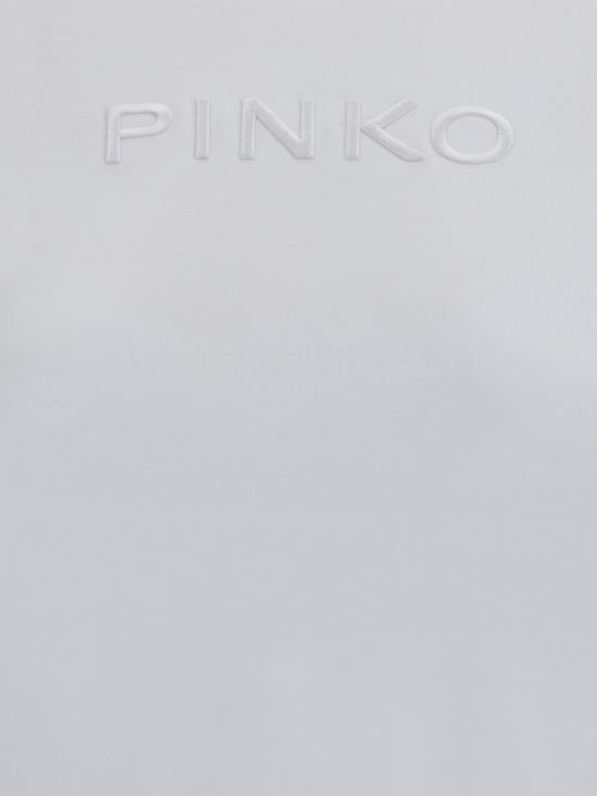 25FW 핑코 반팔 티셔츠 101752A2RD Z04 WHITE - PINKO
