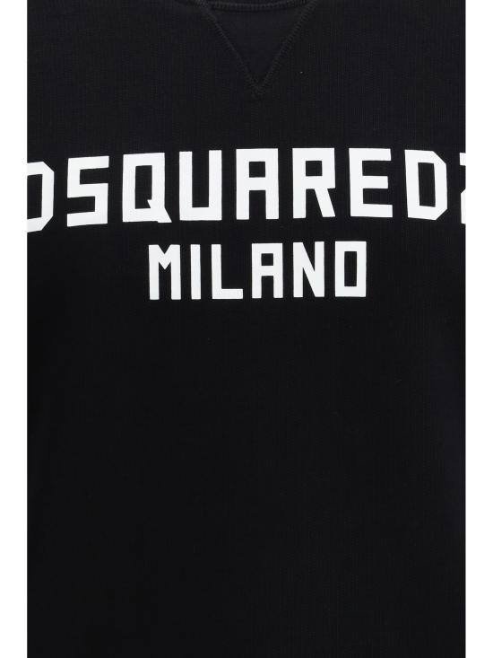 26SS 디스퀘어드2 후드 티셔츠 S74GU0927D25028 900 BLACK - DSQUARED2