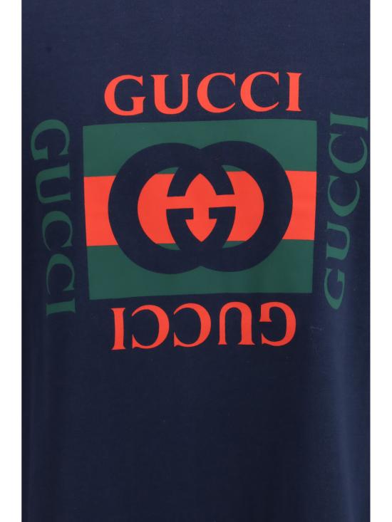 26SS 구찌 반팔 티셔츠 784361XJGKA 4735 BLUE - GUCCI