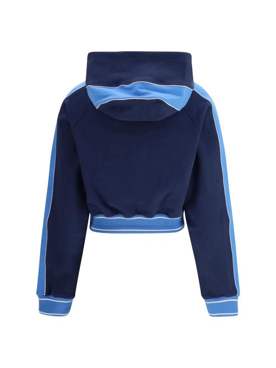 26SS 카사블랑카 후드 티셔츠 WSP26JTP46101 NAVY MULTICOLOUR - CASABLANCA