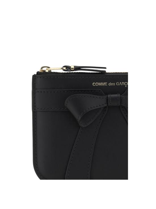 26SS 꼼데가르송 클래식 레더 라인 파우치 SA8100BB 1 BLACK - COMME DES GARCONS