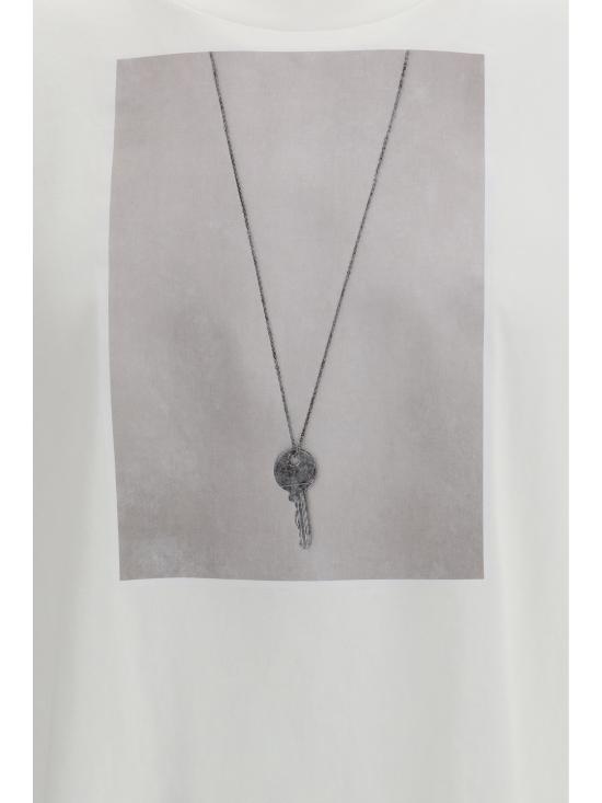 26SS MM6 메종마르지엘라 반팔 티셔츠 SH0GC0068M20050 101 WHITE - MM6 MAISON MARGIELA