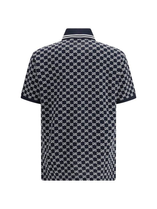 26SS 구찌 코튼 피케 자카드 폴로 셔츠 788024XJHH7 4137 MULTICOLOUR - GUCCI