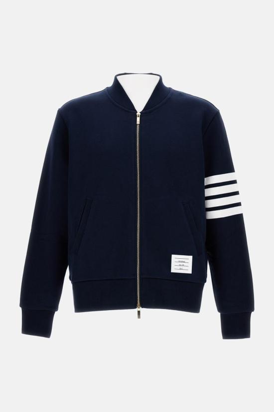 26SS 톰브라운 가죽 자켓 MJT280A00535415 NAVY DOM