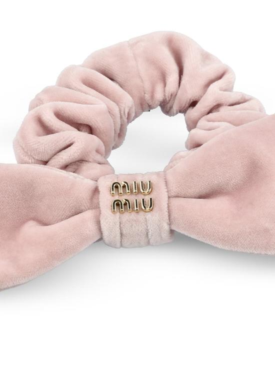 26SS 미우미우 헤어 액세서리 5IF181068F0E18 P26 Beige - MIU MIU