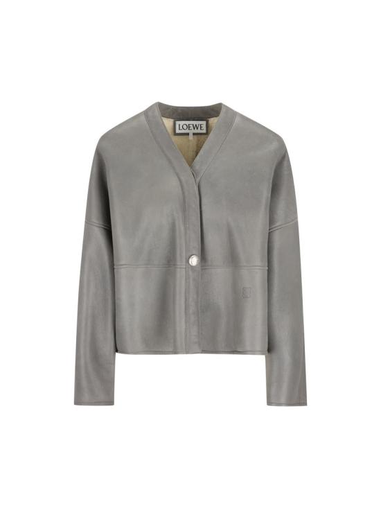 26SS 로에베 가디건 S359Y2SL491130 P26 GRAY