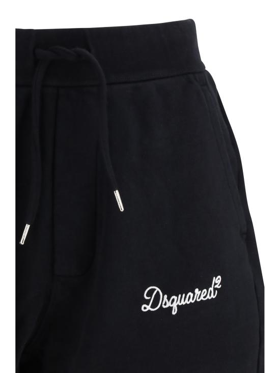 26SS 디스퀘어드2 숏팬츠 S74MU0969D25029 900 BLACK - DSQUARED2