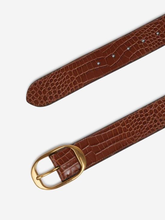 26SS 톰포드 가죽 벨트 TB279 LCL439X EBNCARAMEL BROWN - TOMFORD