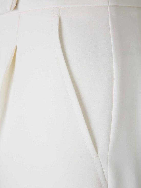 26SS 막스마라 스트레이트 팬츠 2611131111600 BLANCO LANA WHITE - MAX MARA