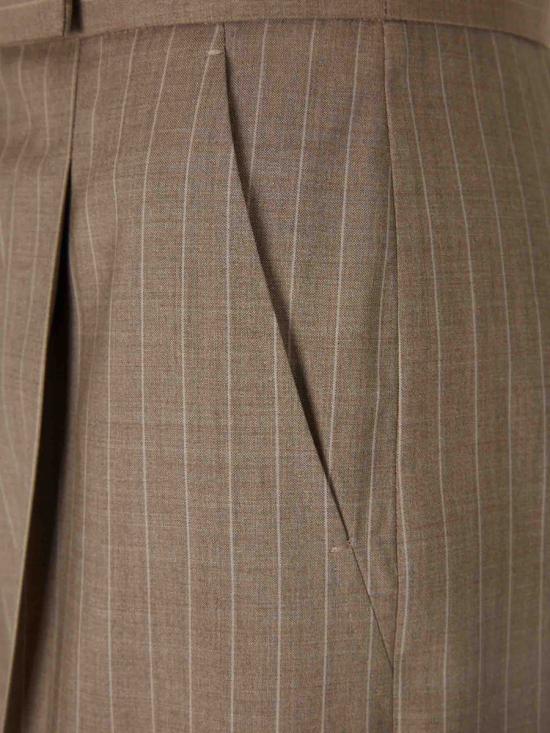 26SS 막스마라 스트레이트 팬츠 2611131151600 AVELLANA Brown - MAX MARA