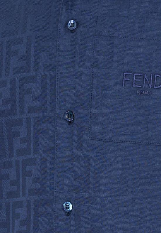 26SS [키즈] 펜디 셔츠 JMC202 AS64 F1I11 BLUE - FENDI