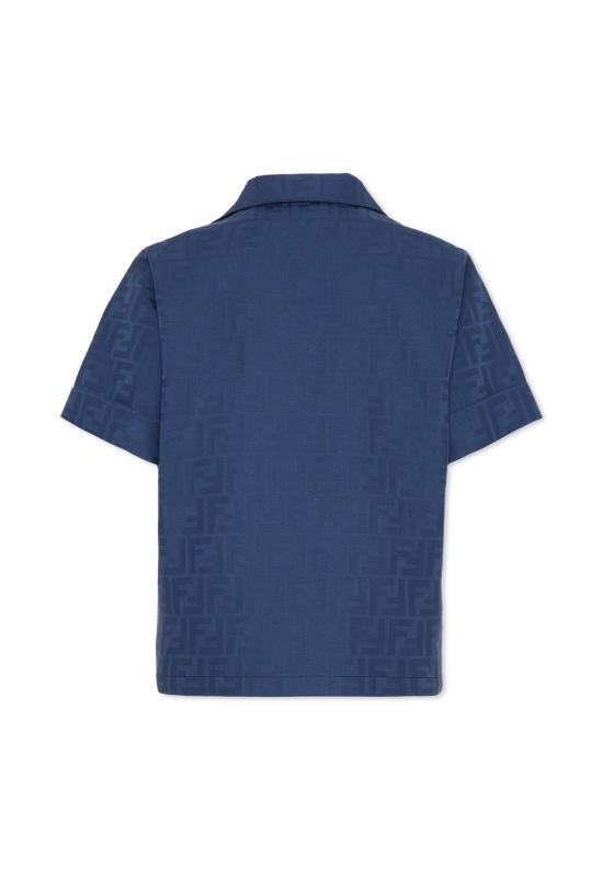 26SS [키즈] 펜디 셔츠 JMC202 AS64 F1I11 BLUE - FENDI