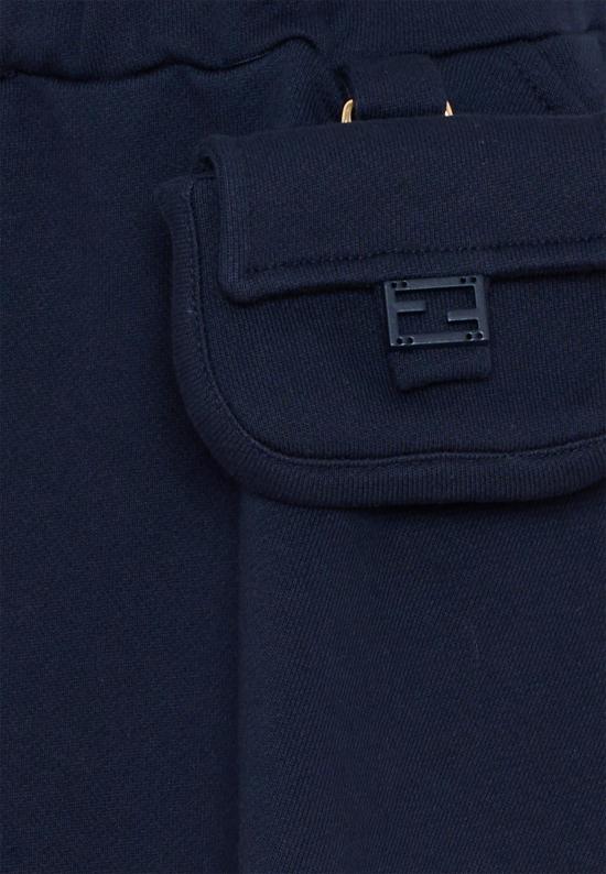 26SS [키즈] 펜디 스커트 JFE189 5V0 F0QG0 BLUE - FENDI